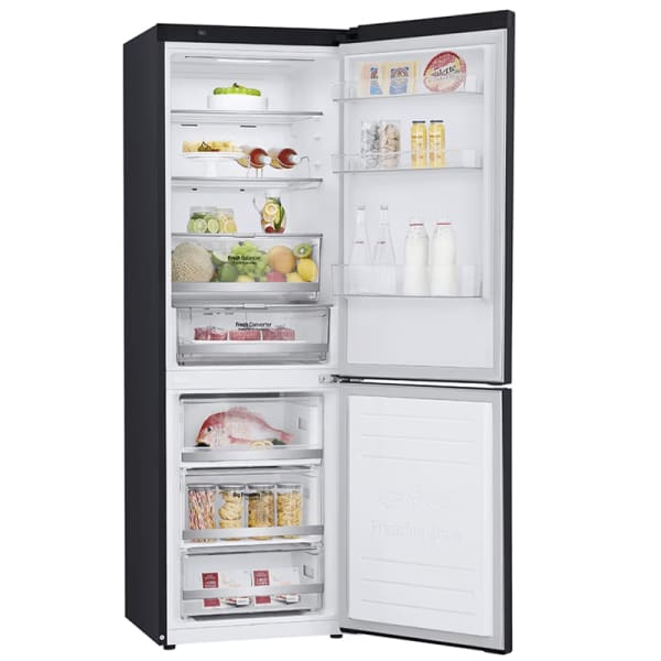 Réfrigérateur Combiné Inverter LG 341 Litres NoFrost Noir (GW-B459NQFM) Réfrigérateur Combiné Inverter LG 341 Litres NoFrost Noir (GW-B459NQFM)